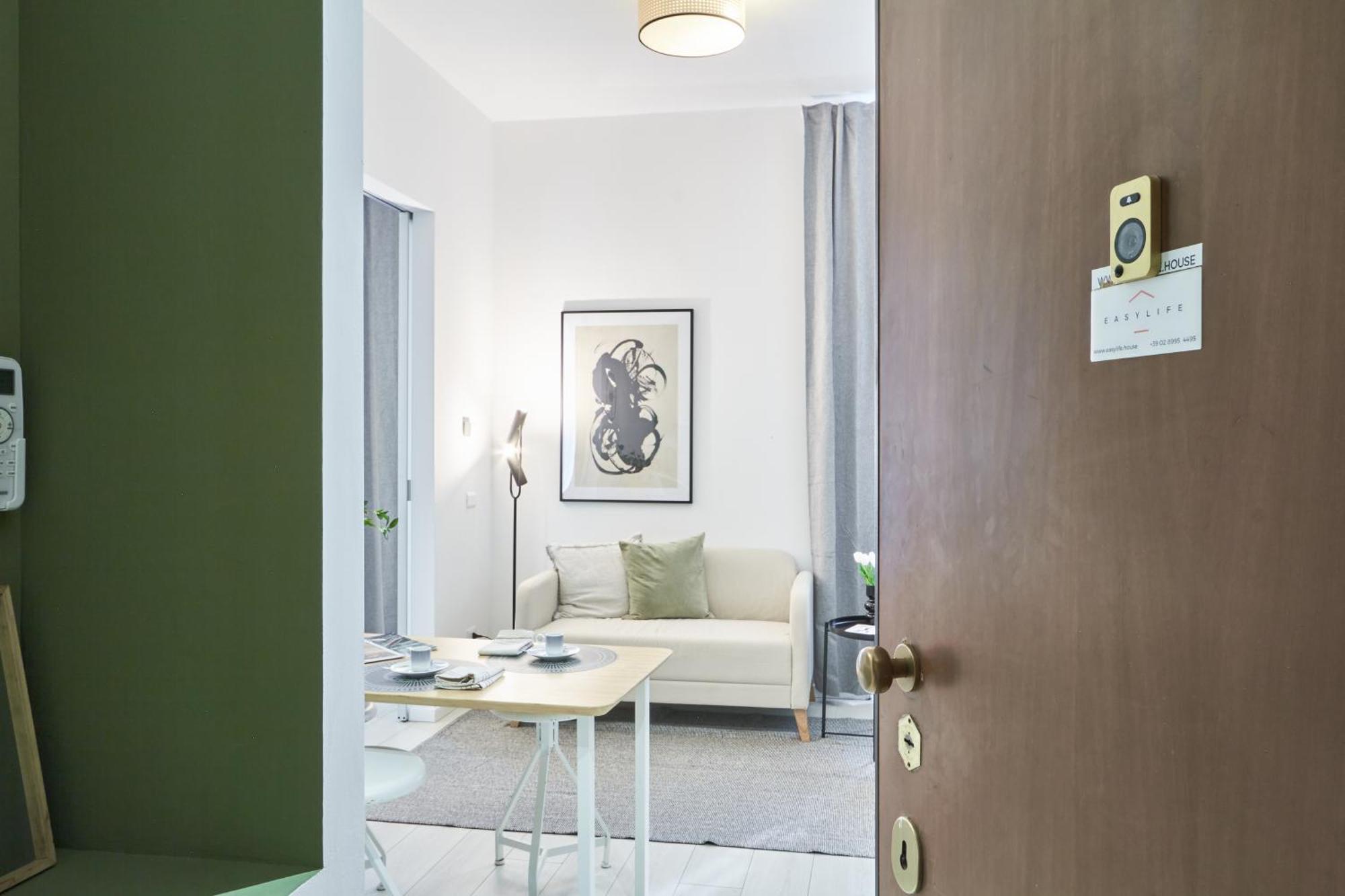 Elegante Appartamento Minimal Dai Tocchi Botanici Milaan Buitenkant foto
