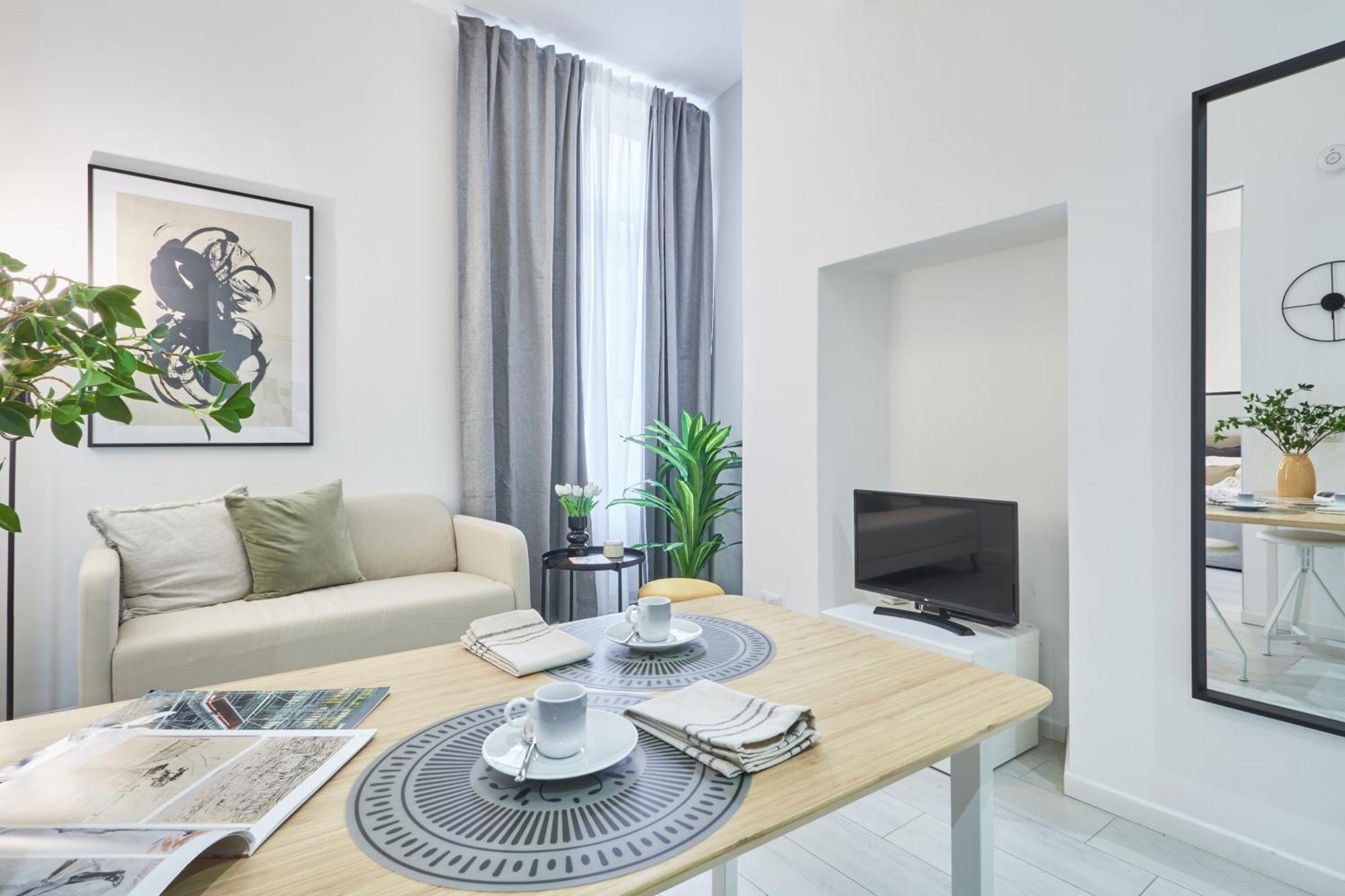 Elegante Appartamento Minimal Dai Tocchi Botanici Milaan Buitenkant foto